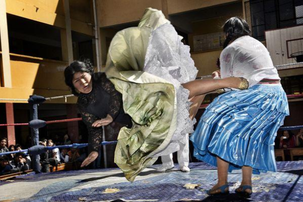 Cholitas voladoras